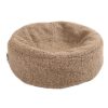 Bed Premium Hoes Teddy Beige 50X50X12,5 Cm