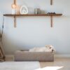 Bed Premium Hoes Teddy Beige 60X50X12,5 Cm
