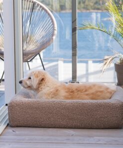 Bed Premium Hoes Teddy Beige 120X100X15 Cm