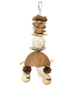 Zoo Nature Mixed Tower With Cups Ca. 35X15X15 Cm
