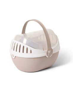 Transportbox Elmo Champagne / Wit 36X28X22 Cm