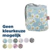 Snackzakje Lente Polyester Assorti 9X9X14 Cm