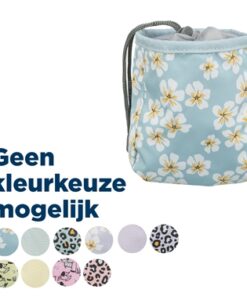 Snackzakje Lente Polyester Assorti 9X9X14 Cm