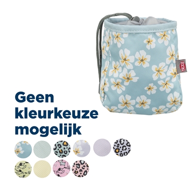 Snackzakje Lente Polyester Assorti 9X9X14 Cm