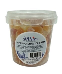 Vries Papaya Chunks 155 Ml Ca. 100 Gr