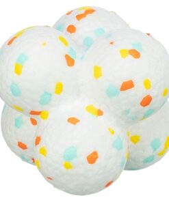 Bubble Bal Light & Strong Eps Wit / Meerkleurig 8X8X8 Cm 3 St