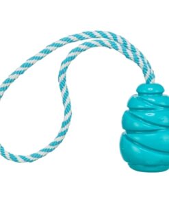 Jumper Kegel Aan Touw Super Strong Tpr Petrol 35X6X6 Cm