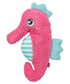 Zeepaard Stof Roze / Aqua 28X15,5X7,5 Cm