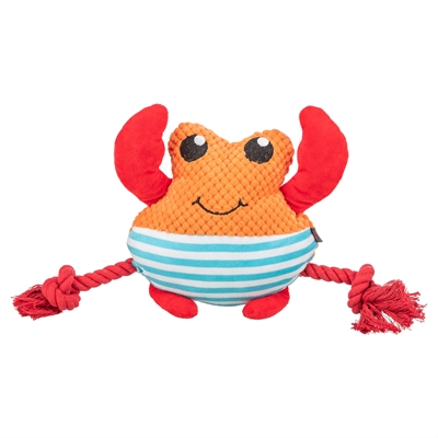 Krab Met Flostouw Oranje 28X8,5X20,5 Cm