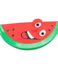 Watermeloen Latex Rood / Groen 15,5X8,5X7 Cm