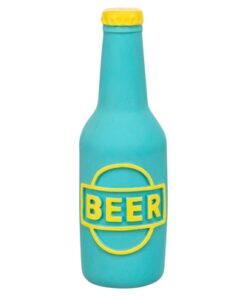 Bierfles Latex Blauw 12,5X8,5X4 Cm