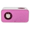 Speelbox Merle Vierkant Vilt Zand / Roze 58X27X29 Cm
