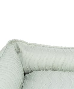 Hondenmand Marley Wave Hoekig Saliegroen 100X70X20 Cm