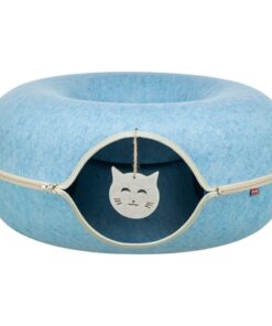 Speeldonut Vilt Blauw 60X60 Cm