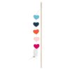 Kattenhengel Hartjes Met Catnip Vilt / Hout 48 Cm