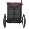 Hondenfietskat Grijs / Rood 80/145X75X86 Cm