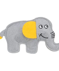 Olifant Vilt Met Catnip 15 Cm 4 St