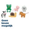 Boerderijdieren Vilt Met Catnip 8-11 Cm 48 St