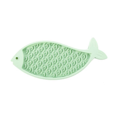 Likmat Vis Siliconen Groen 28,5X14X1 Cm