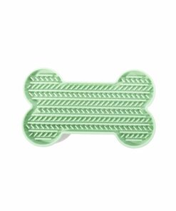 Likmat Bot Met Zuignappen Siliconen Groen 22X13X2 Cm
