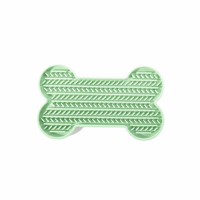 Likmat Bot Met Zuignappen Siliconen Groen 22X13X2 Cm