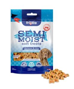 Soft Treats Bones Salmon / Rice 10X165 Gr