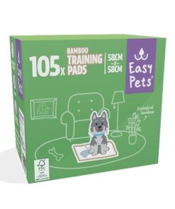 Puppy Training Pads Bamboo 58X58 Cm 105 St