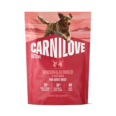 Active Adult All Breeds Venison / Reindeer / Wild Boar 1,5 Kg