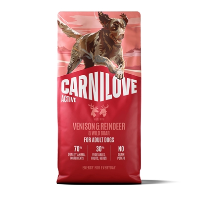 Active Adult All Breeds Venison / Reindeer / Wild Boar 12 Kg