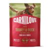 Pouch Turkey / Duck / Timothy Grass 12X300 Gr