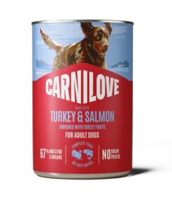 Can Salmon / Turkey 6X400 Gr