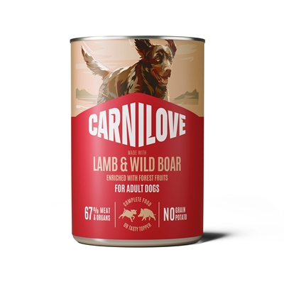 Can Lamb / Wild Boar 6X400 Gr