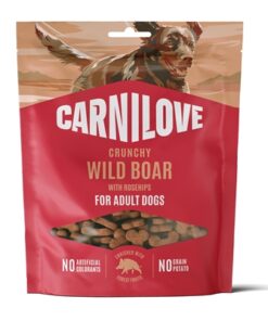 Crunchy Snack Wild Boar / Rosehips 200 Gr