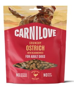 Crunchy Snack Ostrich / Blackberries 200 Gr