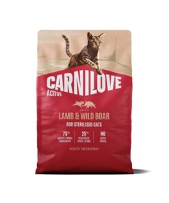 Active Adult Sterilised All Breeds Lamb / Wild Boar 2 Kg