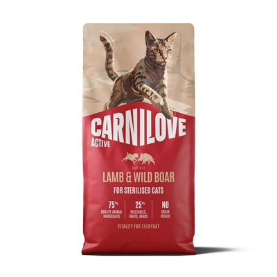 Active Adult Sterilised All Breeds Lamb / Wild Boar 6 Kg