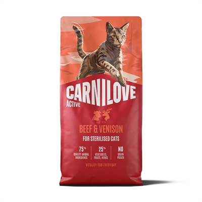 Active Adult Sterilised All Breeds Beef / Venison 6 Kg