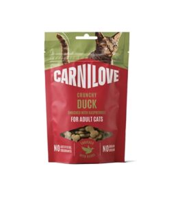 Crunchy Snack Duck / Raspberries 50 Gr