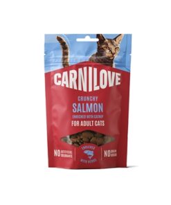 Crunchy Snack Salmon / Catnip 50 Gr
