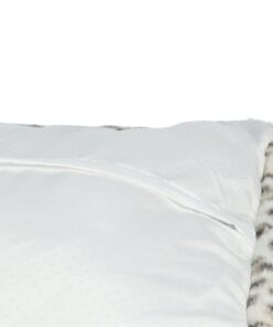 Hondenmand Leo Hoekig Panterprint Creme 80X60 Cm