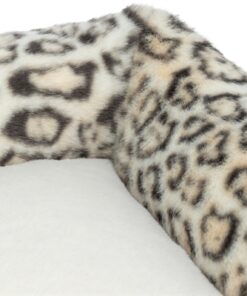Hondenmand Leo Hoekig Panterprint Creme 100X70 Cm