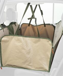 Autobeschermdeken Met Omkeerbare Hoes Olijfgroen / Beige 161X210 Cm