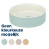 Voerbak / Drinkbak Keramiek Assorti 12X12X3,5 Cm