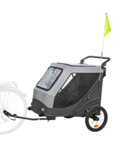 Fietskar Opvouwbaar Snelvouw Functie Tot 45Kg Grijs Xl 87,5X93/150X97 Cm