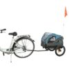 Fietskar Tot 23 Kg Blauw / Grijs S 70X88/131X88 Cm