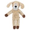 Hond Pluche Met Touw Zand 38 Cm