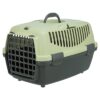 Vervoersbox Capri 1 Donkergrijs / Pastelgroen 32X48X31 Cm