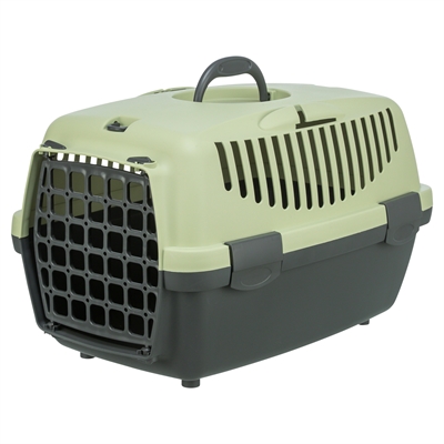 Vervoersbox Capri 1 Donkergrijs / Pastelgroen 32X48X31 Cm