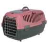 Vervoersbox Capri 2 Donkergrijs / Oudroze 37X55X34 Cm