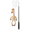 Kattenhengel Telescopisch Grote Katten Met Giraffe Bruin 106 Cm
